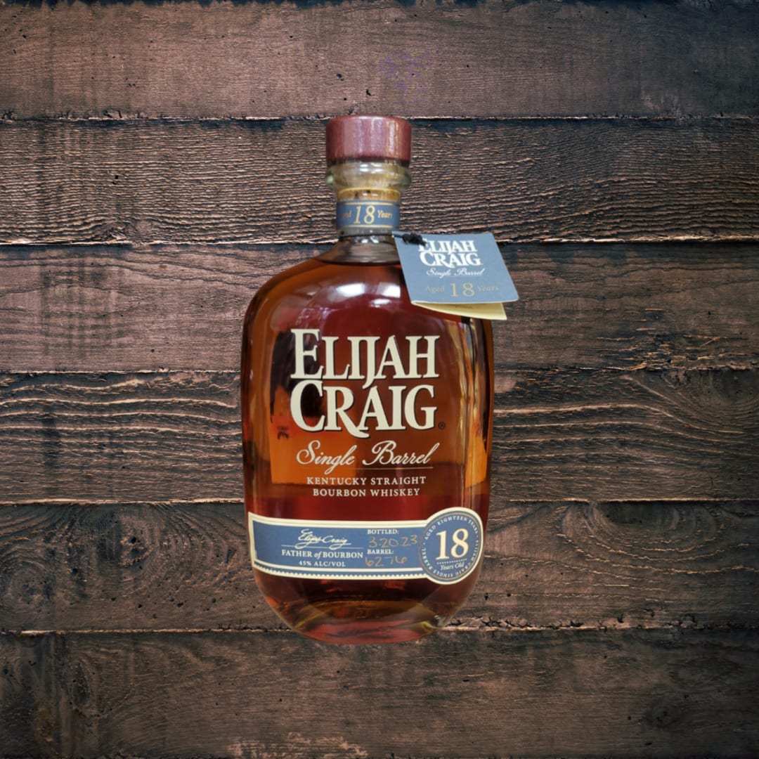 Elijah Craig Single Barrel Kentucky Straight Bourbon Whiskey